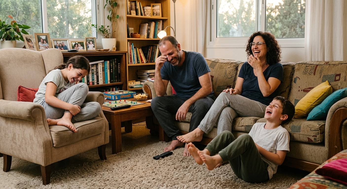 שני כורסאות זה מול זה בחדר מואר
